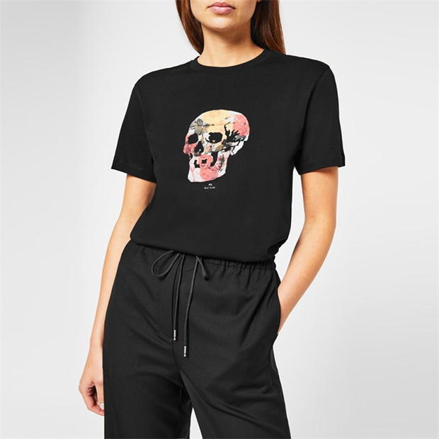 Tricou PS PAUL SMITH Skull negru