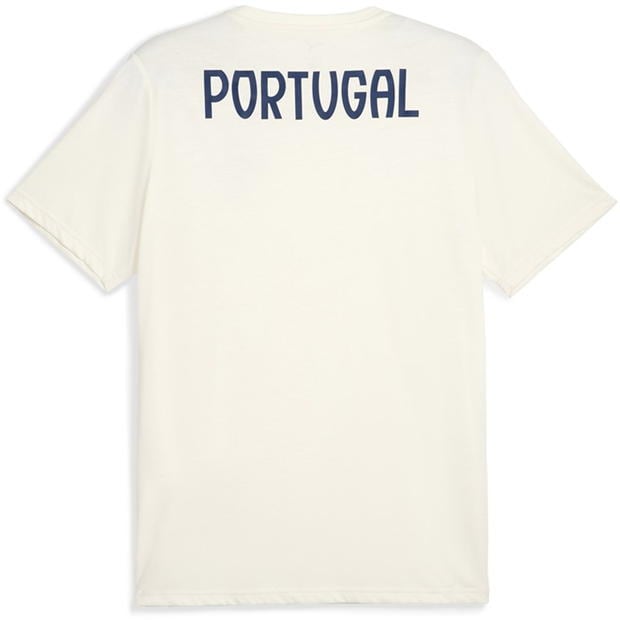 Tricou Puma Portugalia Casuals pentru adulti galben albastru