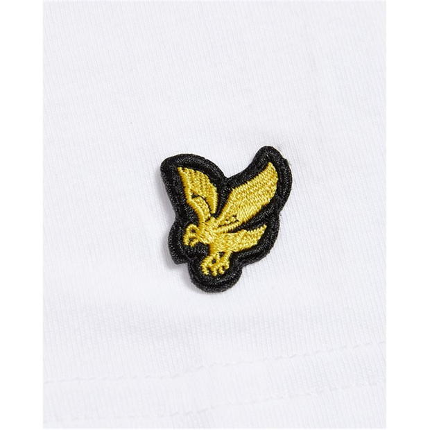 Tricou Set de 3 Lyle and Scott pentru barbati alb gri nax051