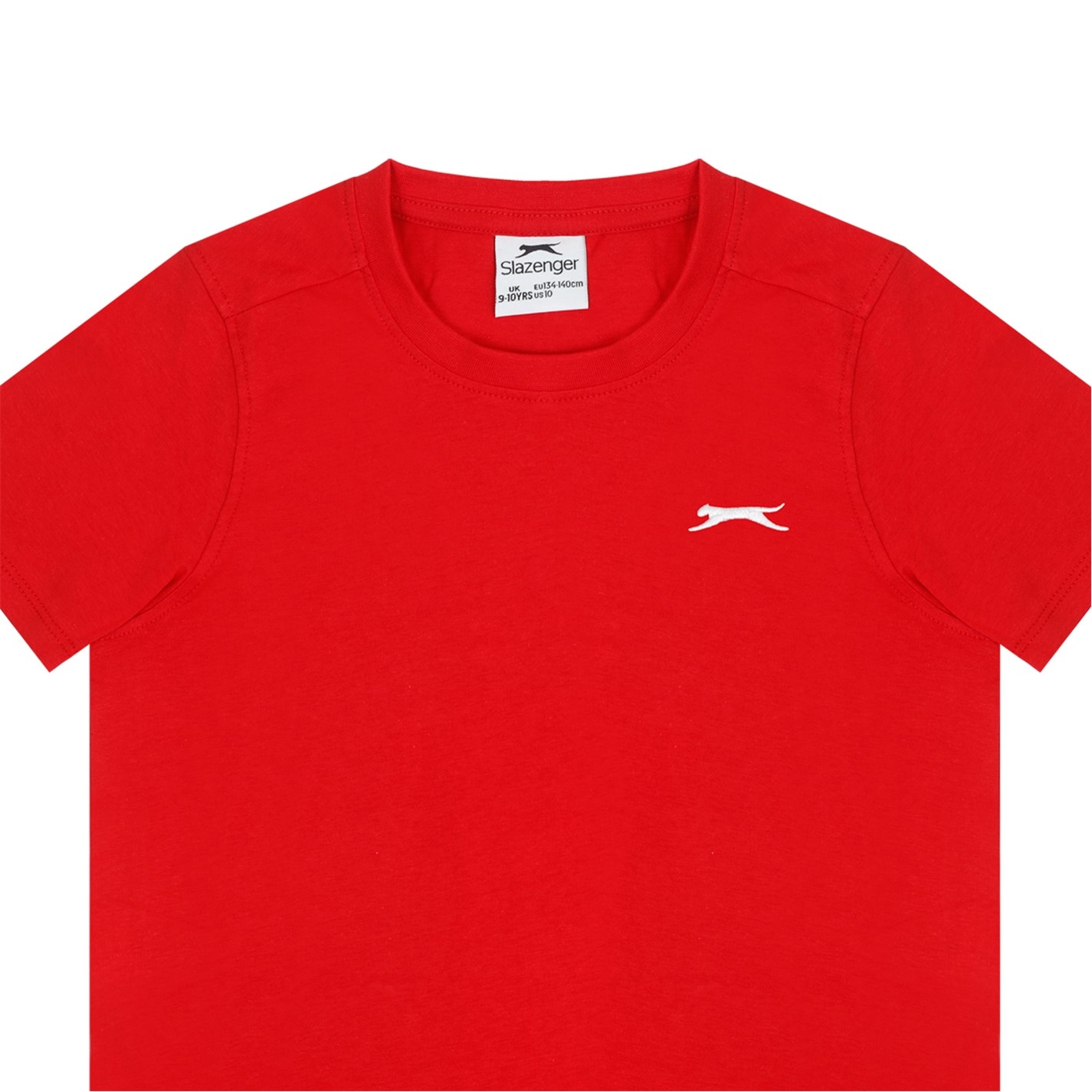 Tricou Slazenger Plain pentru baietei rosu