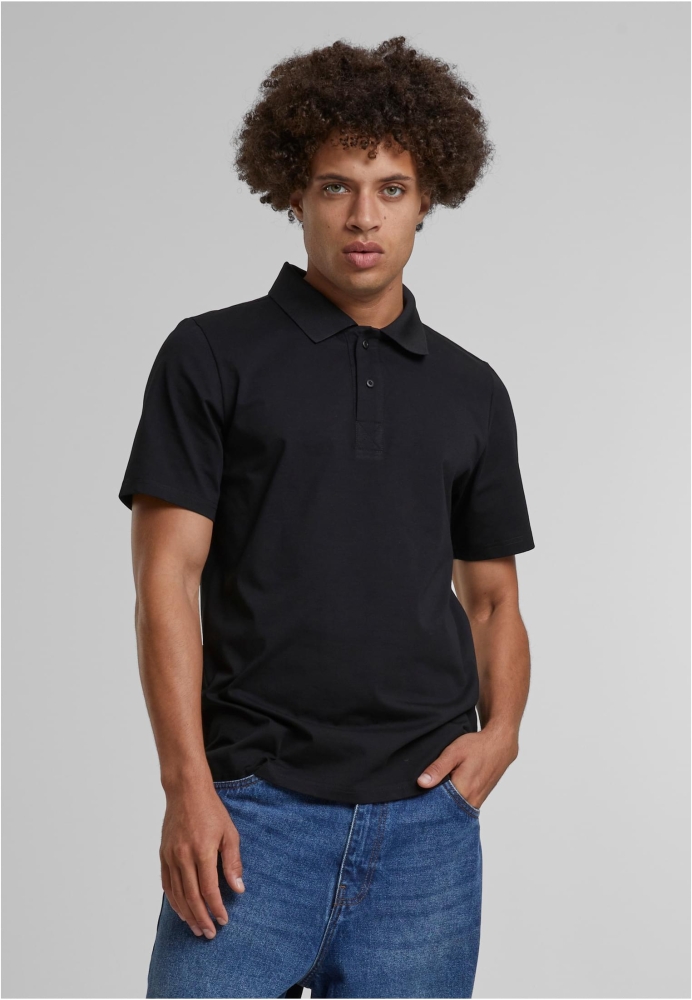 Tricou Sorona Polo negru Urban Classics