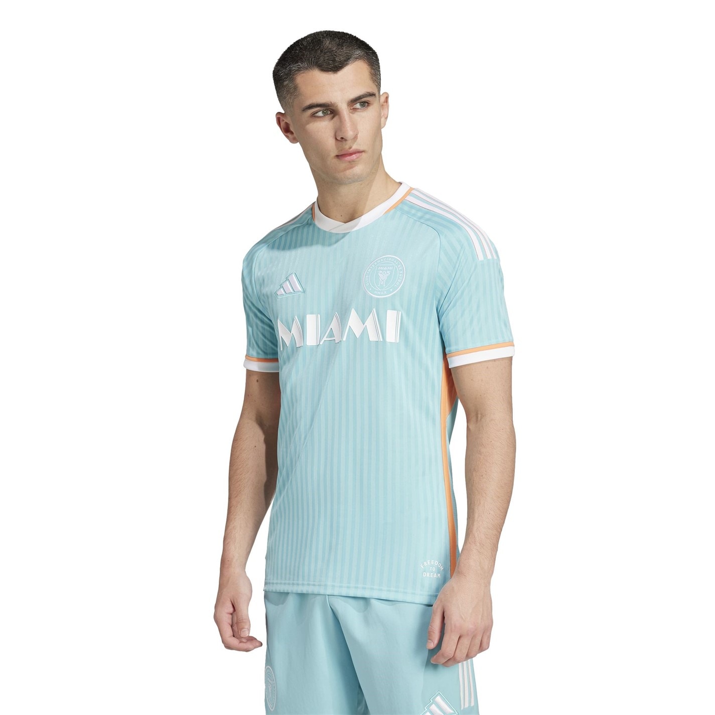 Tricou sport Third adidas Inter Miami Authentic 2024 2025 pentru adulti verde