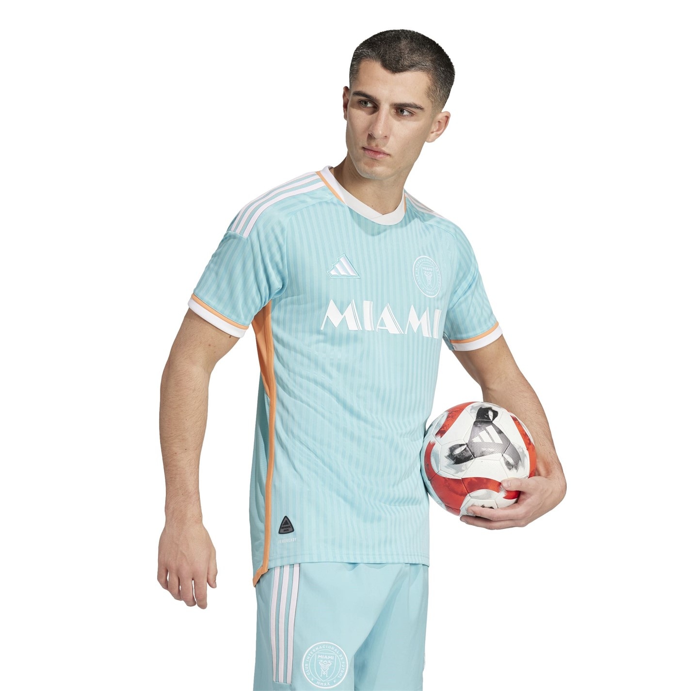 Tricou sport Third adidas Inter Miami Authentic 2024 2025 pentru adulti verde