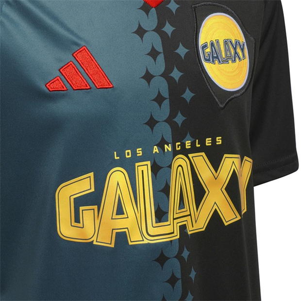 Tricou sport Third adidas LA Galaxy 2024 2025 Juniors negru