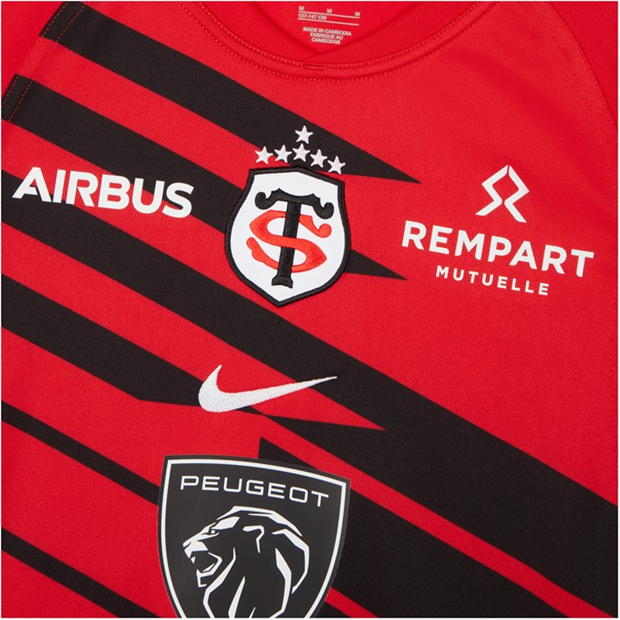 Tricou sport Third Nike Toulouse 24/25 pentru Copii rosu