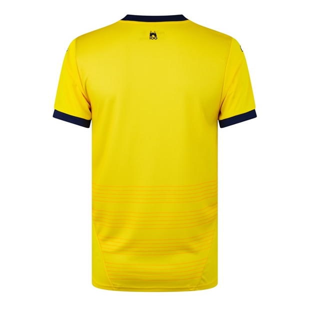 Tricou sport Third Puma Parma Calcio 2024 2025 pentru adulti galben bleumarin