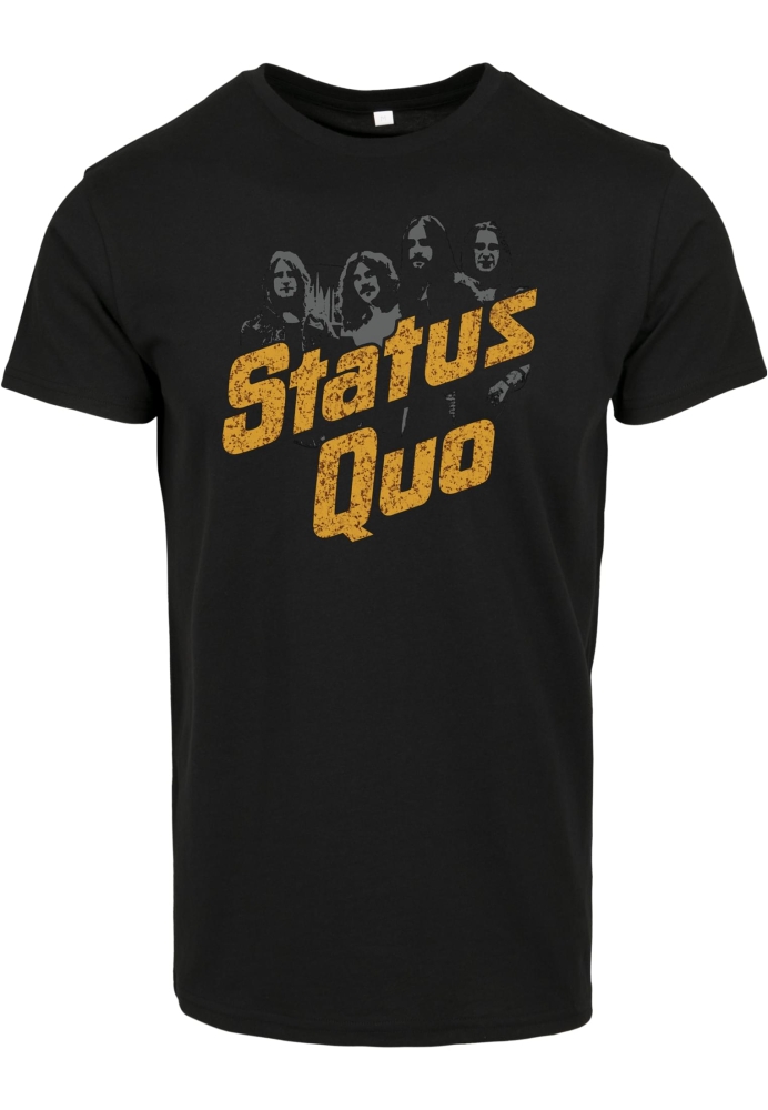 Tricou Status Quo Vintage negru Merchcode