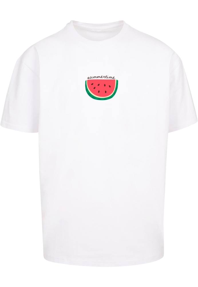 Tricou Summertime alb Merchcode