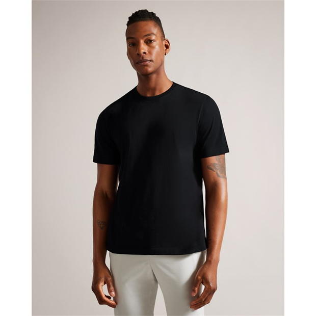 Tricou Ted Baker Tywinn Plain negru