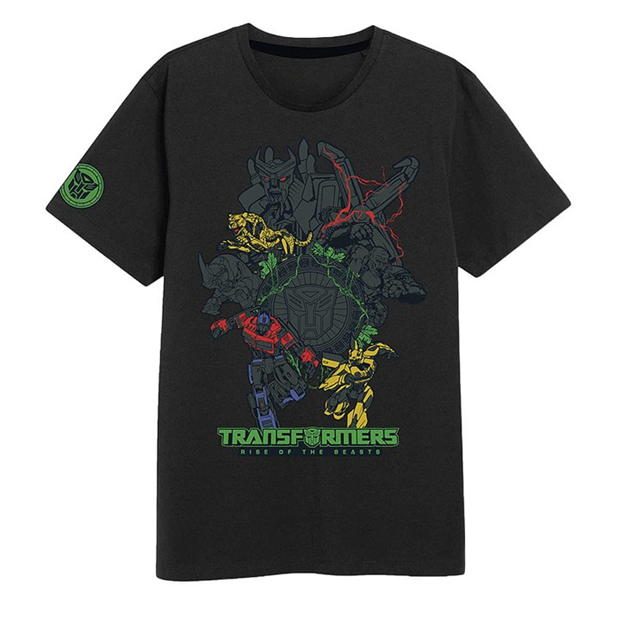 Tricou Transformers Transformers negru M multicolor