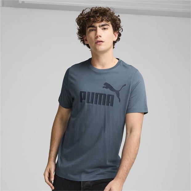 Tricou Tricou Puma (S) pentru Barbati albastru gri