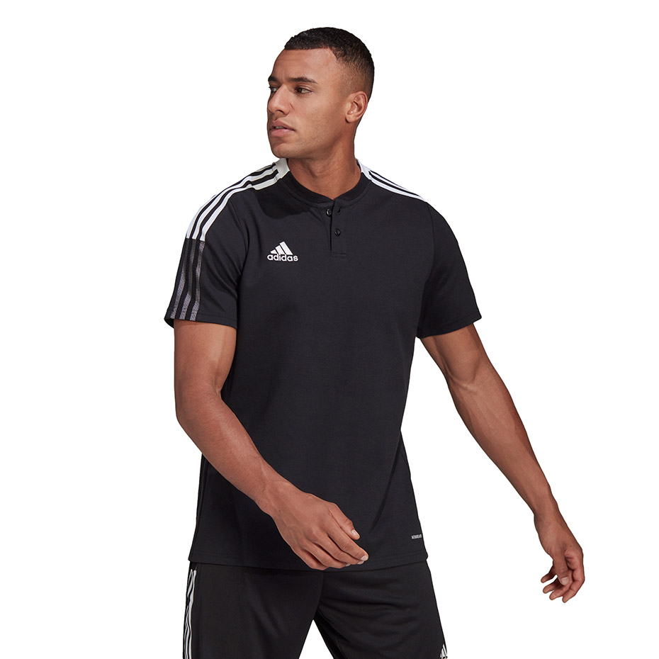 Tricouri Adidas Tiro 21 Polo negru GM7367 pentru Barbati