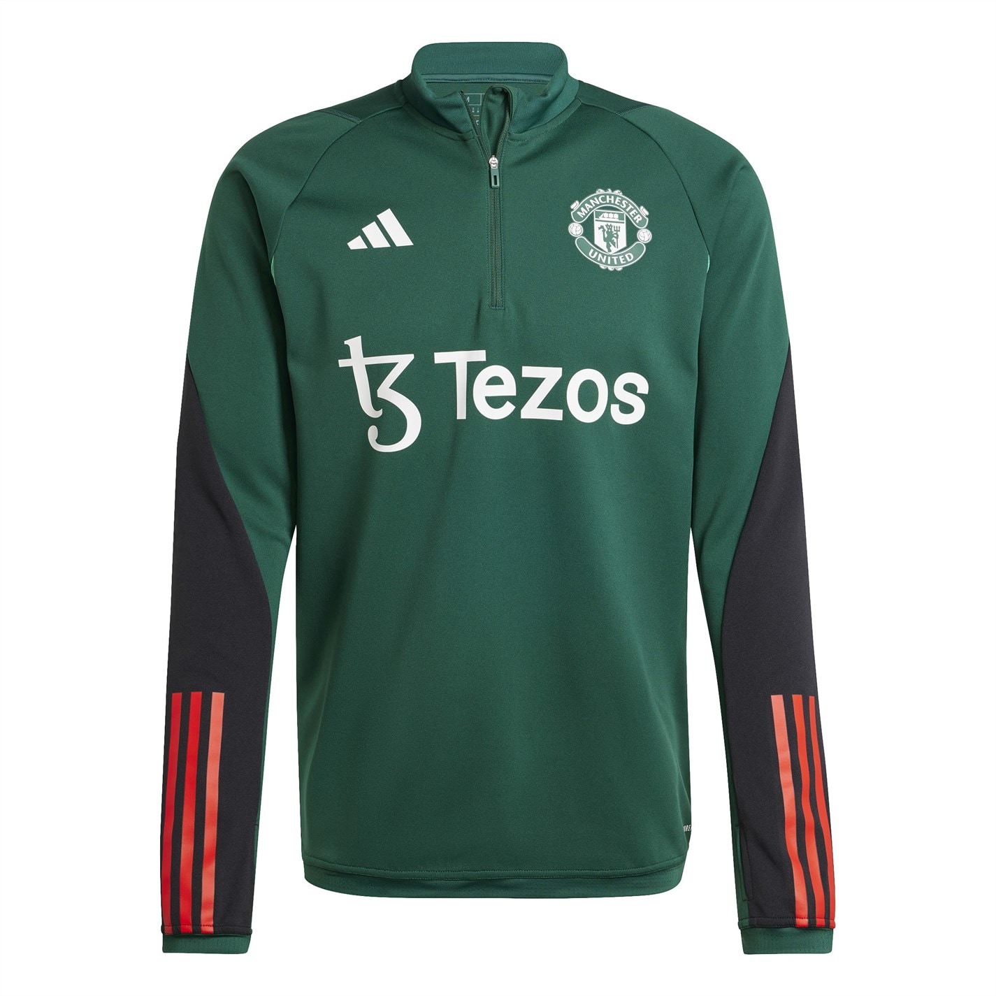 adidas Manchester United Tiro 23 antrenament Top 2023 2024 pentru Barbati verde negru