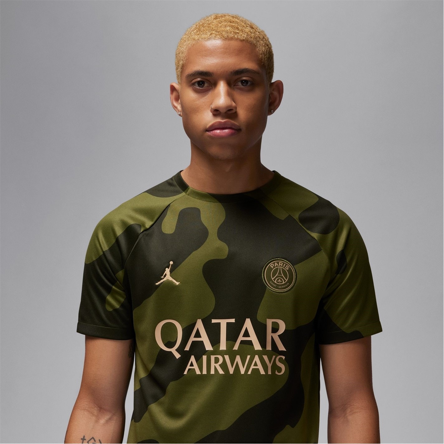 Tricouri Nike PSG x Jordan Academy Pro Fourth Pre verde