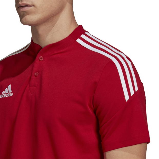 Tricouri polo adidas C22 barbati tm pwr rosu alb