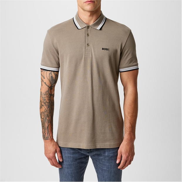 Tricouri Polo Boss Paddy lt pas verde