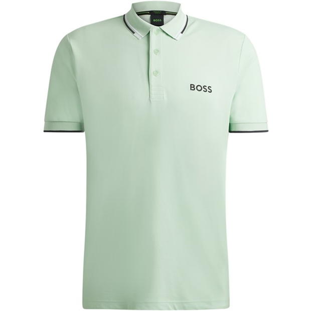 Tricouri Polo Boss Paddy Pro open verde