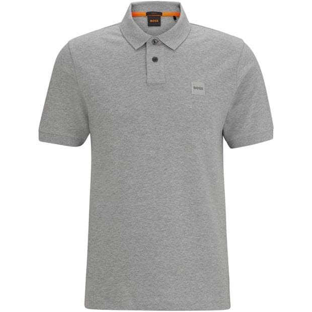 Tricouri polo Boss Passenger Piqué Top lt pastel gri