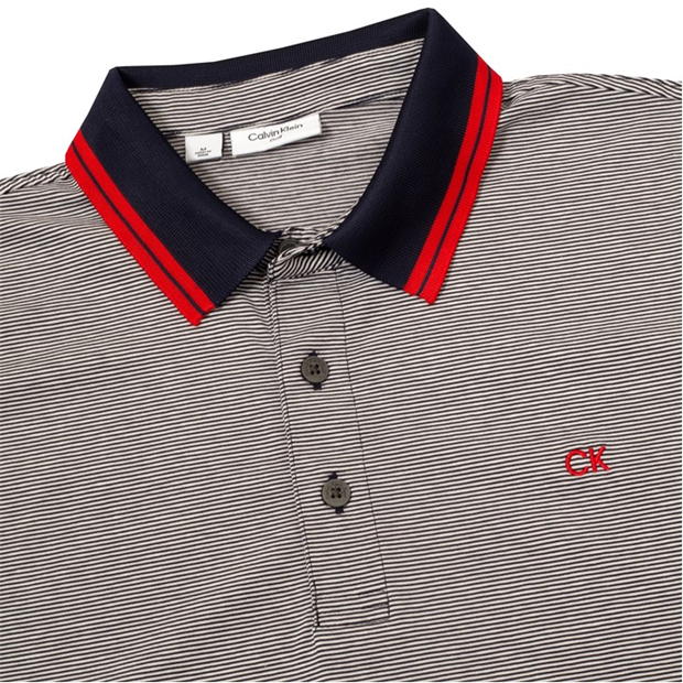 Tricouri Polo Calvin Klein Golf G Blade pentru Barbati bleumarin alb