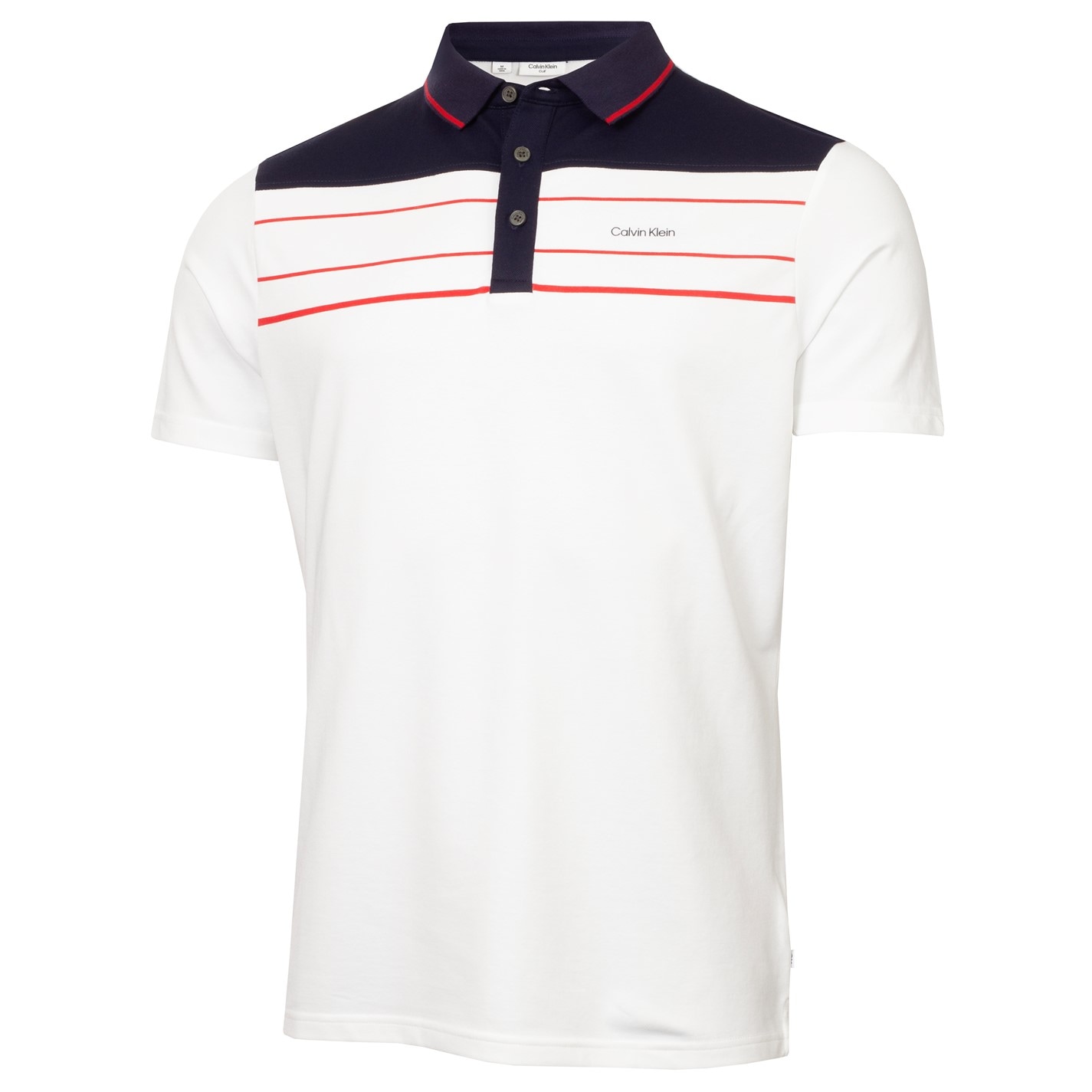 Tricouri Polo Calvin Klein Golf Fairway pentru Barbati alb