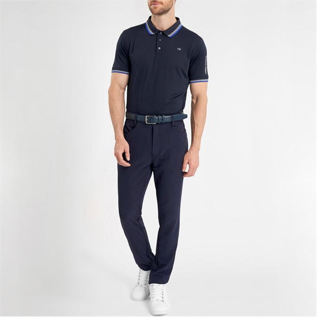 Tricouri Polo cu Maneca Scurta Calvin Klein Golf pentru Barbati bleumarin