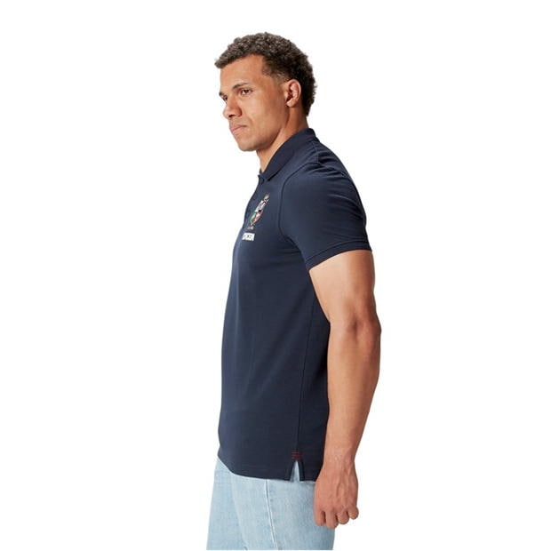 Tricouri Polo Canterbury British and Irish Lions 2024 pentru adulti inchis albastru