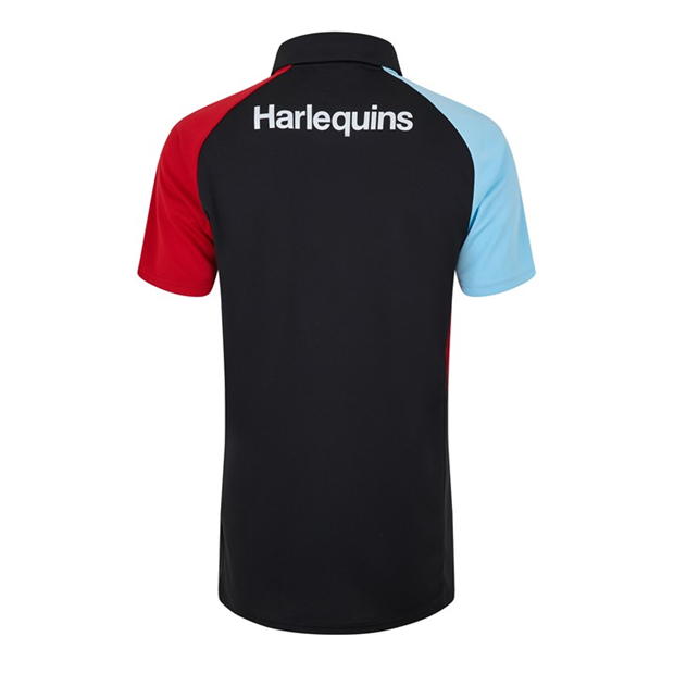 Tricouri Polo Castore Harlequins antrenament 2024 2025 pentru adulti gri