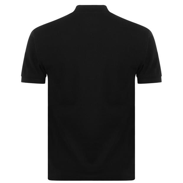 Tricouri Polo COMME DES GARCONS PLAY Embroidered Logo negru rosu