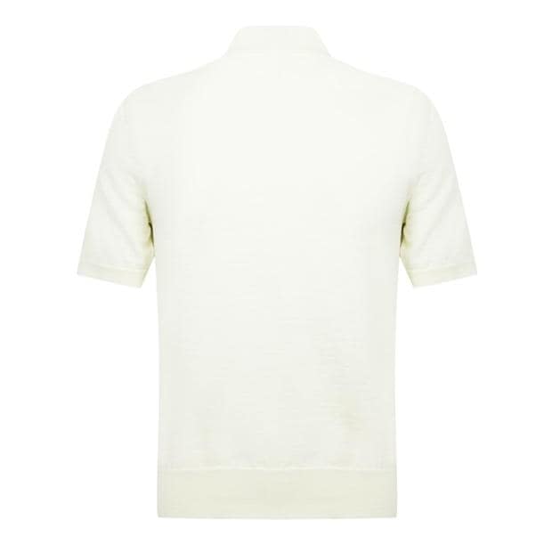 Tricouri Polo COMME DES GARCONS PLAY Heart Patch Wool off alb