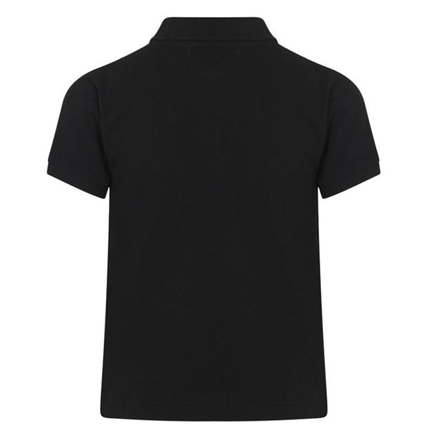 Tricouri Polo COMME DES GARCONS PLAY Peeping Heart pentru copii negru