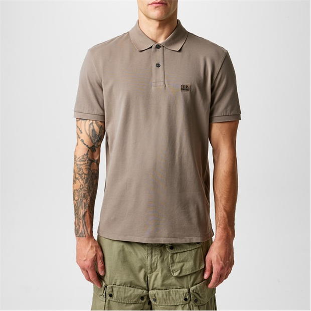 Tricouri polo CP Company CP Company - maneca scurta maro