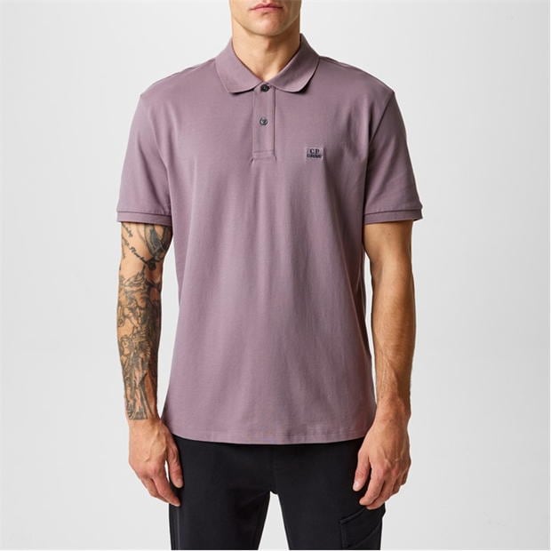 Tricouri polo CP Company CP Company - maneca scurta mov dove