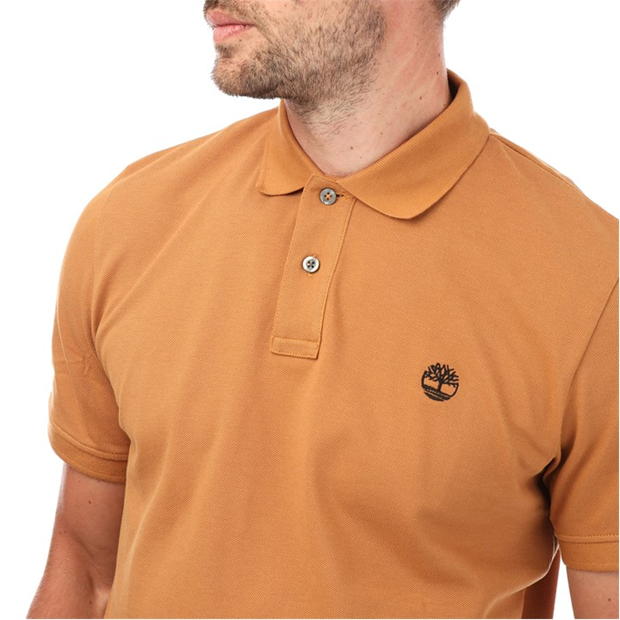 Tricouri Polo cu Maneca Scurta Timberland Pique galben