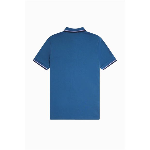 Tricouri Polo Fred Perry maneca scurta Twin Tipped albastru