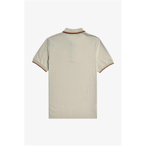 Tricouri Polo Fred Perry maneca scurta Twin Tipped bej