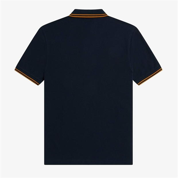 Tricouri Polo Fred Perry maneca scurta Twin Tipped bleumarin r63