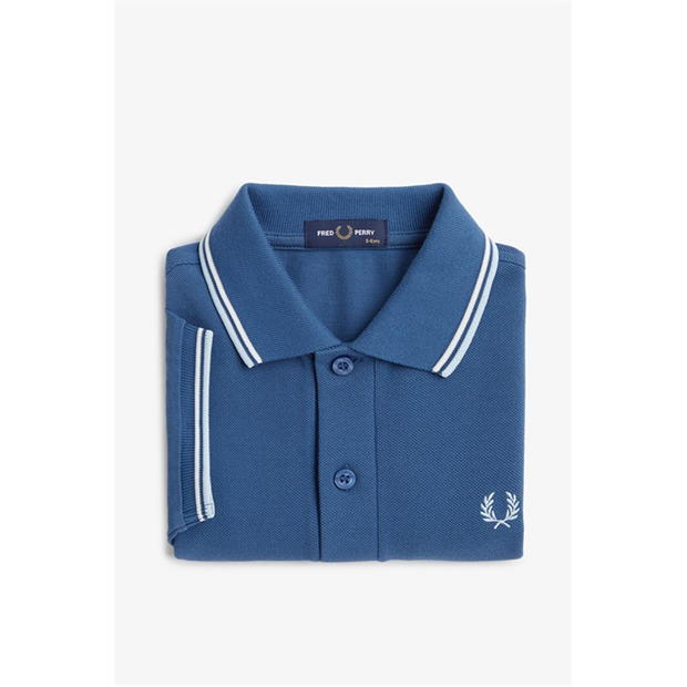 Tricouri Polo Fred Perry Twin Tipped bleumarin u91