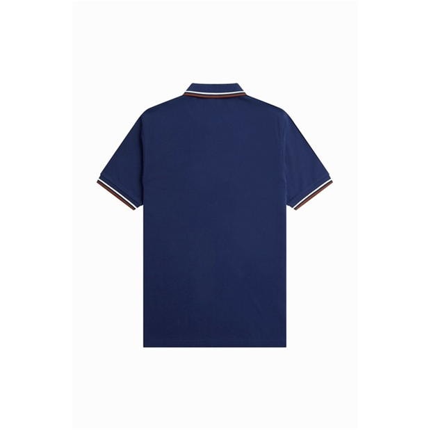 Tricouri Polo Fred Perry Twin Tipped french bleumarin u34