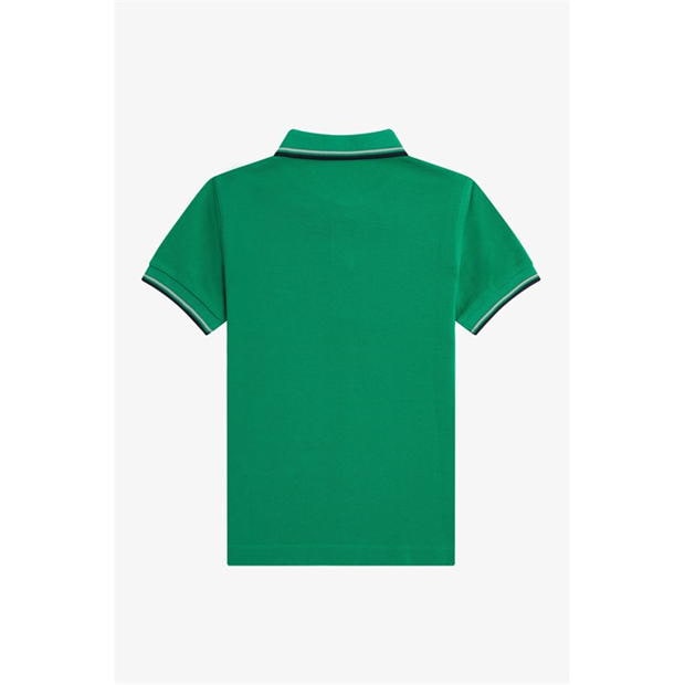 Tricouri Polo Fred Perry Twin Tipped pentru baietei verde bleumarin