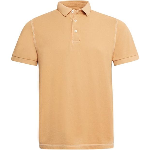 Tricouri Polo French Connection Triple Stitch galben