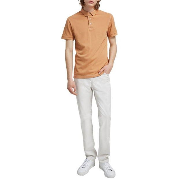 Tricouri Polo French Connection Triple Stitch galben