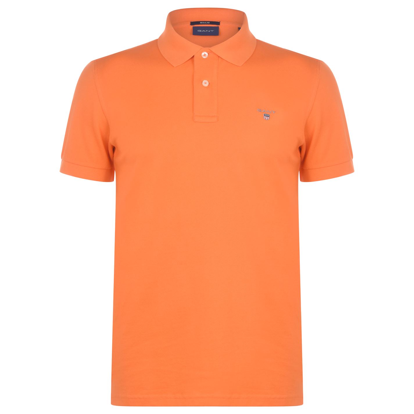 Tricouri Polo Gant Original cu Maneca Scurta Rugger portocaliu