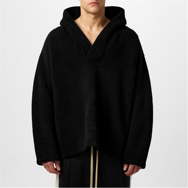 Tricouri polo Hanorac FEAR OF GOD Bouclé negru