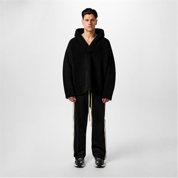 Tricouri polo Hanorac FEAR OF GOD Bouclé negru