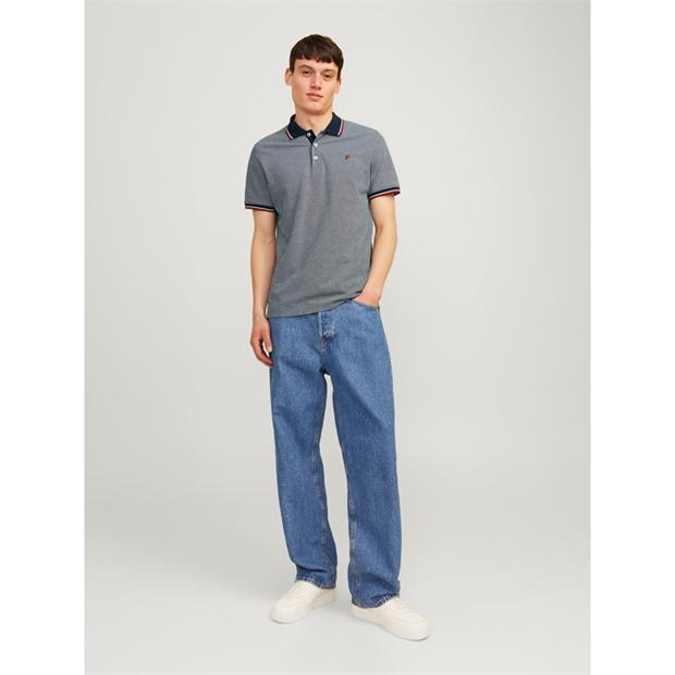 Tricouri polo Jack and Jones Bluwin pentru barbati mood albastru