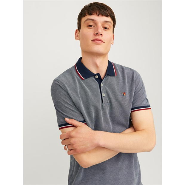 Tricouri polo Jack and Jones Bluwin pentru barbati mood albastru