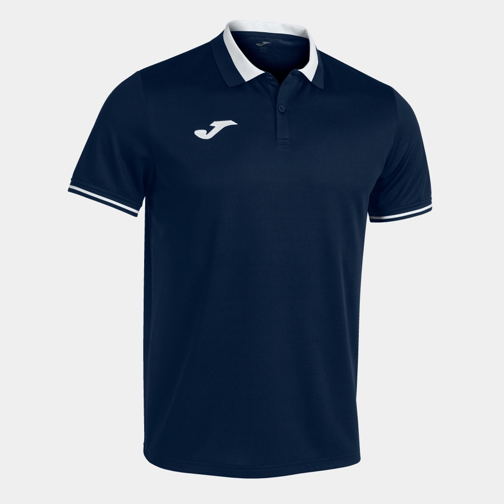 Tricouri polo Joma Championship Vi cu Maneca Scurta bleumarin alb