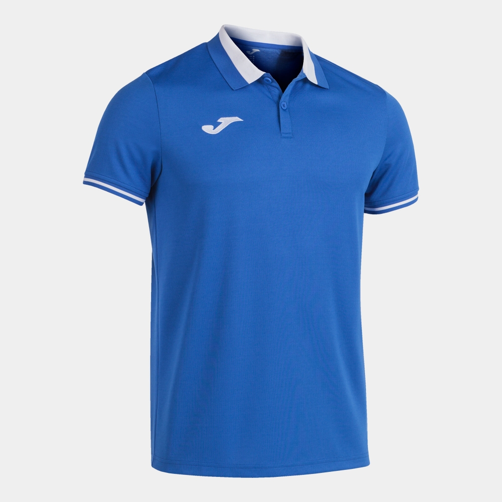 Tricouri polo Joma Championship Vi cu Maneca Scurta Royal alb albastru roial