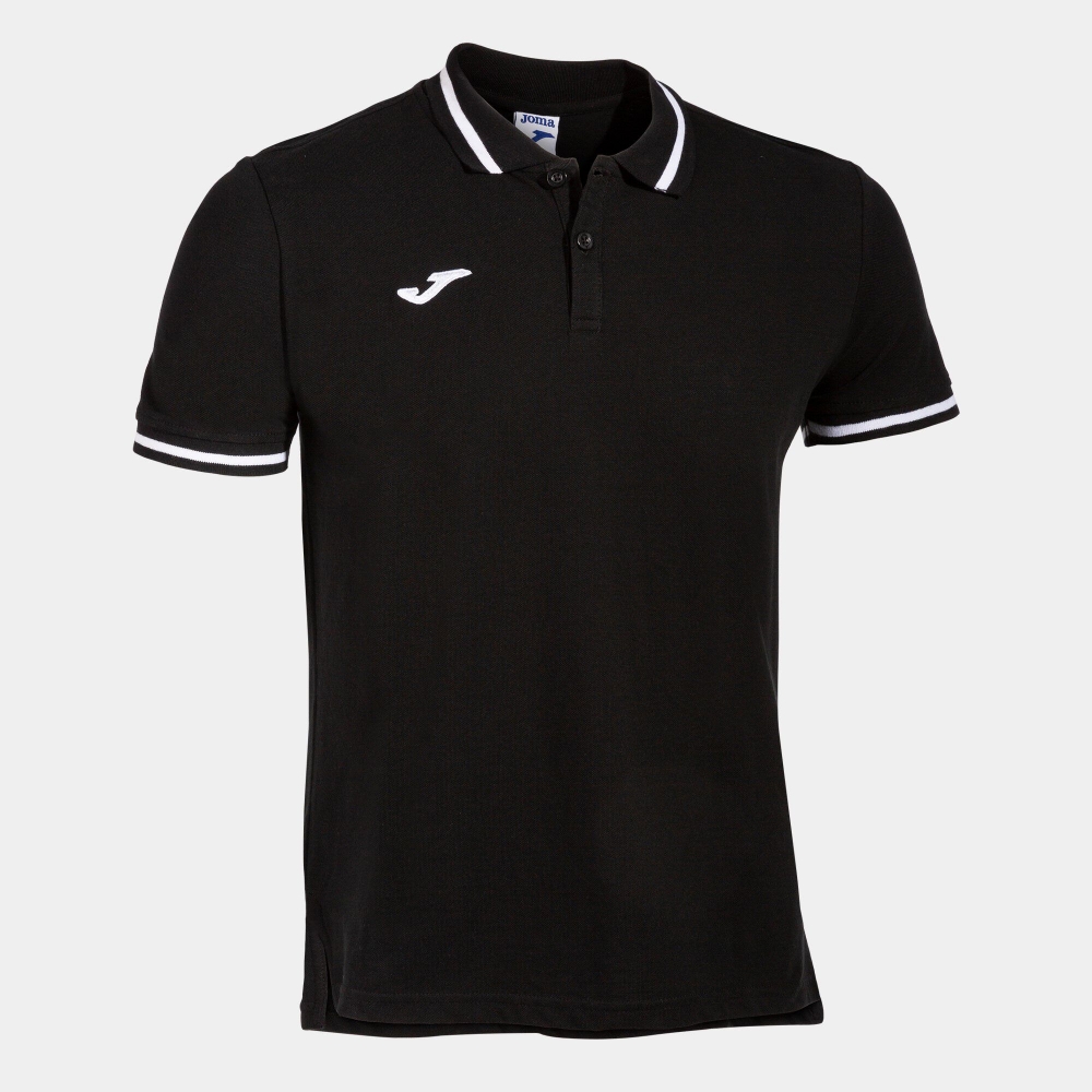 Tricouri polo Joma Confort II maneca scurta negru