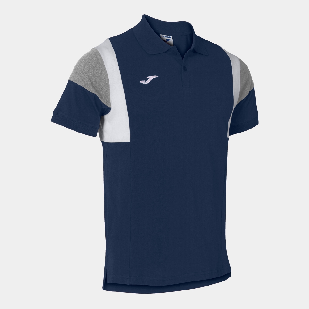 Tricouri polo Joma Confort III maneca scurta bleumarin